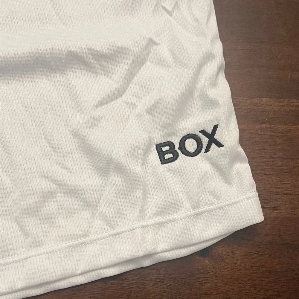 ⭐️🌴 Box Menswear White Athletic Shorts